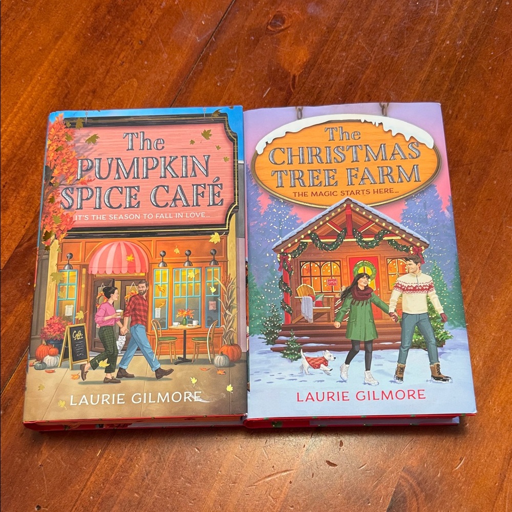 Book Set - The Pumpkin Spice Café & The Christmas Tree Farm